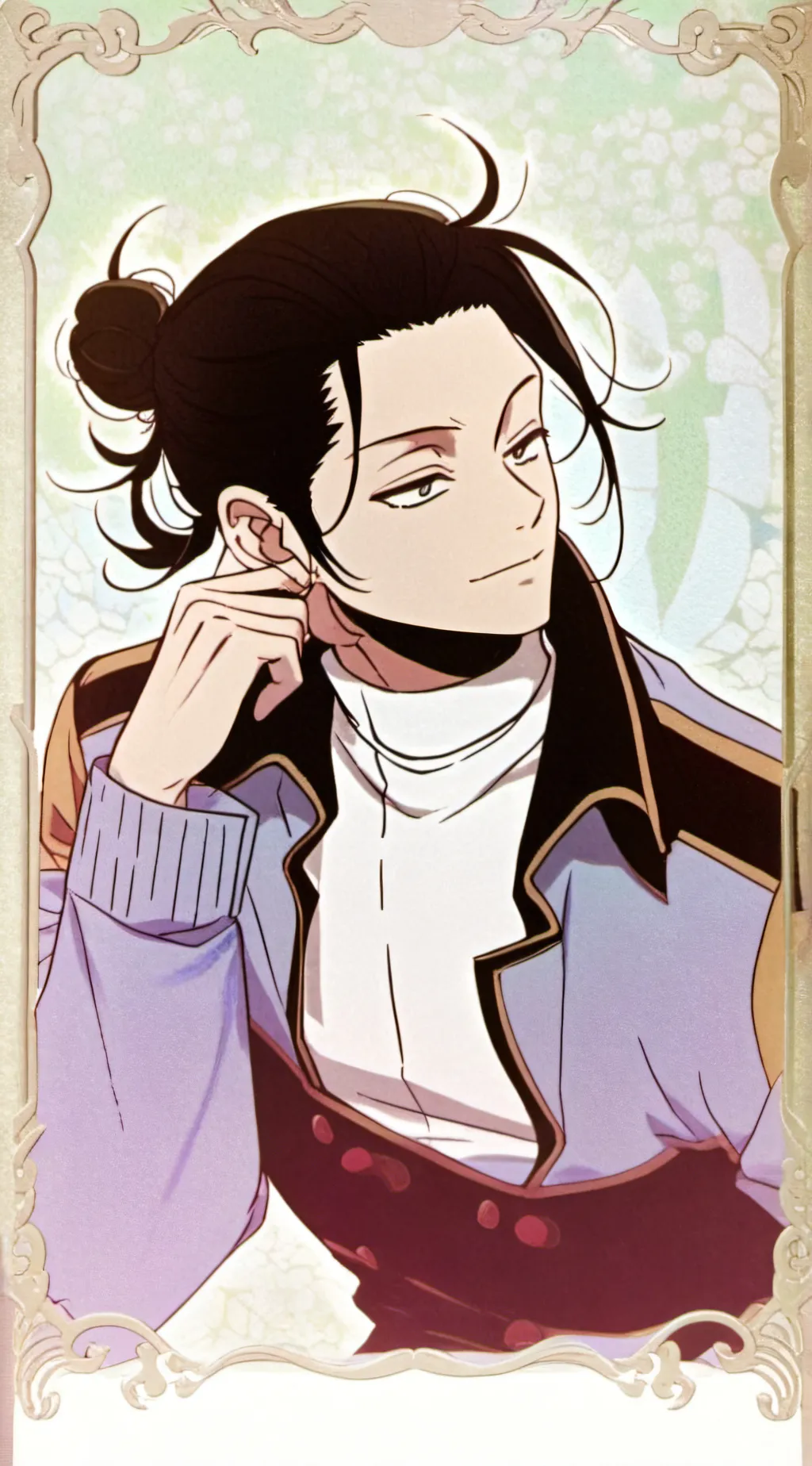 ai character: Mr Aizawa  background