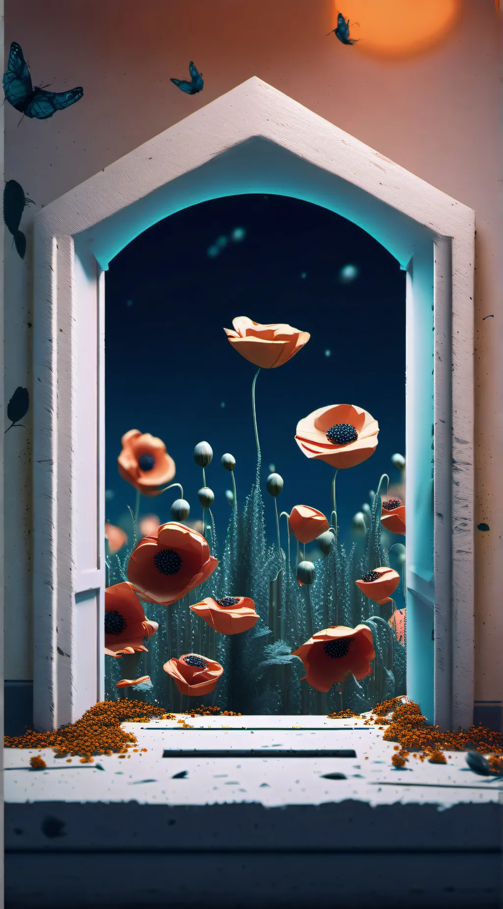 ai character: catfeine background