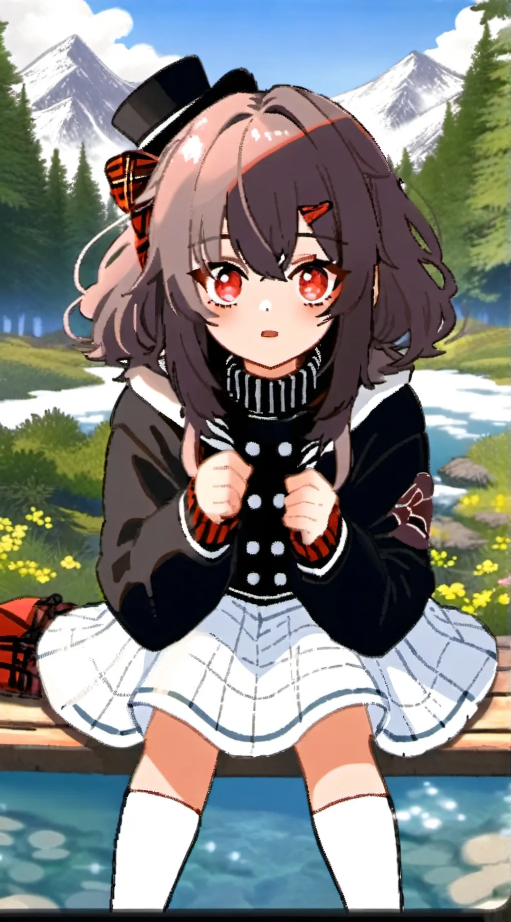 ai character: Lisa  background