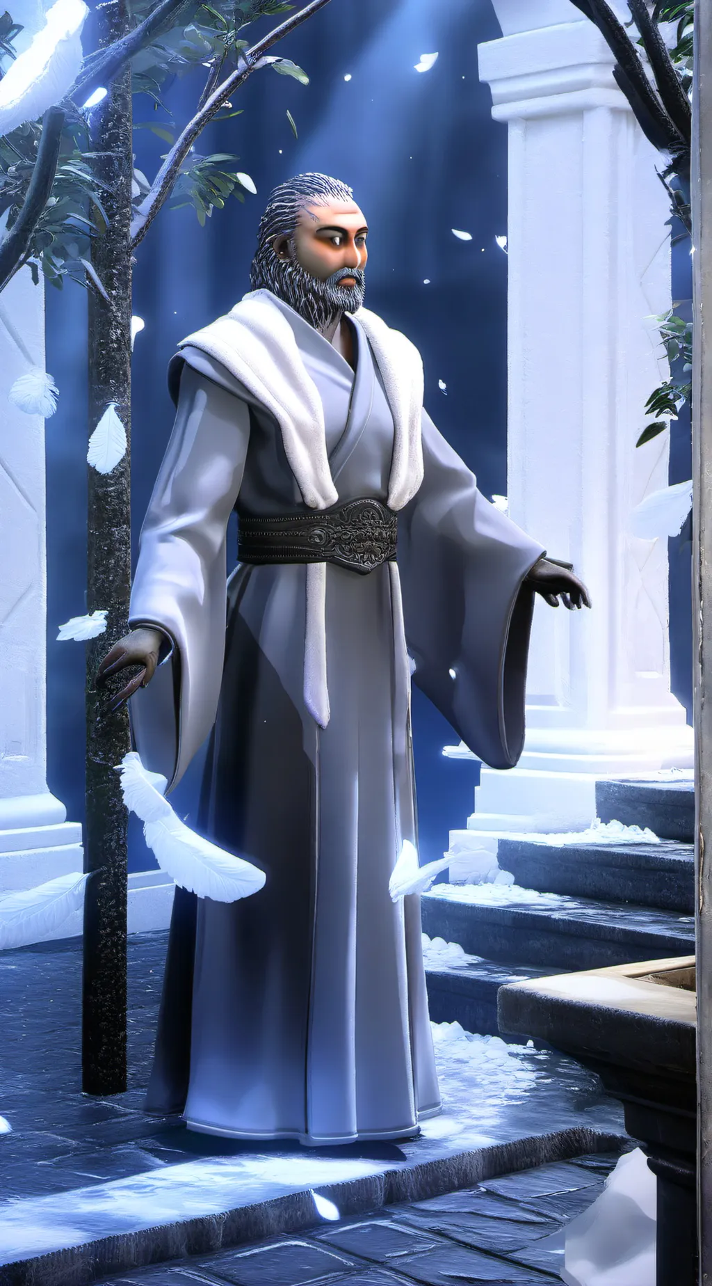 ai character: tester123 background