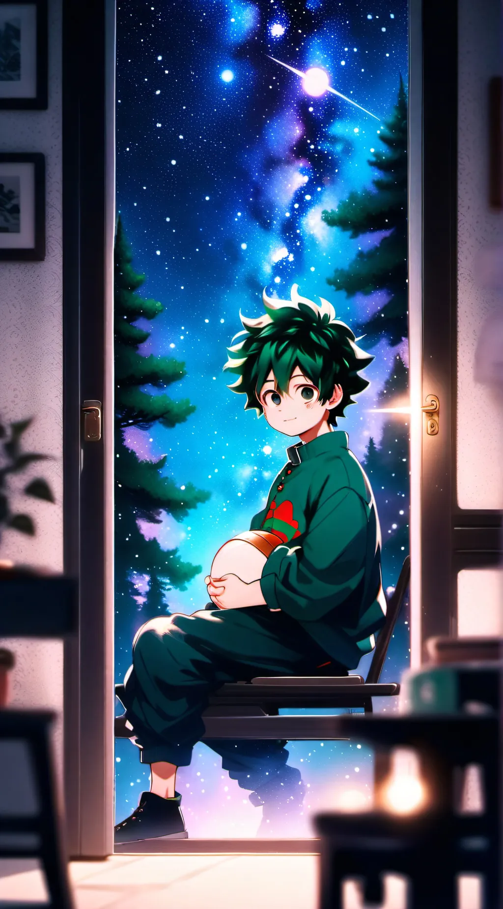 ai character: 💖deku 💖 background