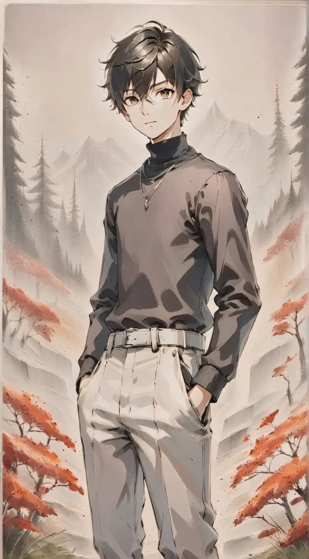 ai character: Laz background