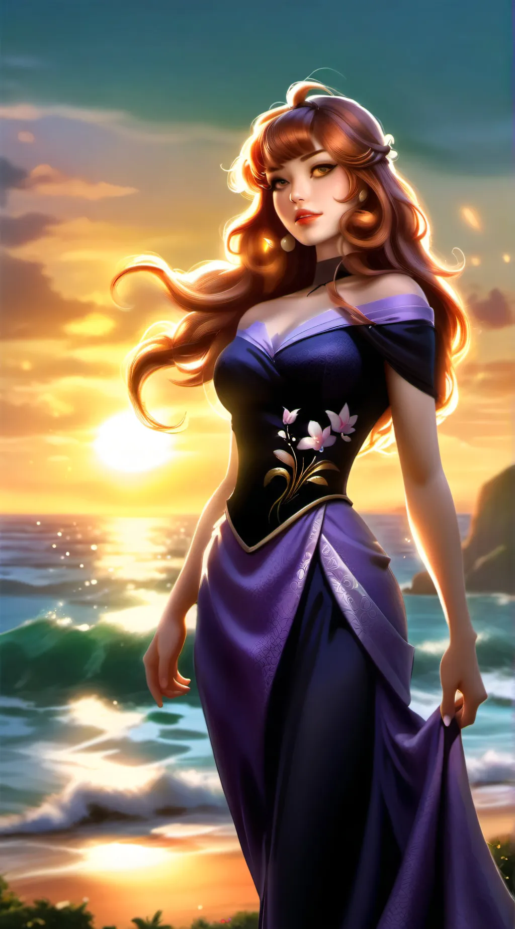 ai character: Guinevere [MLBB] background