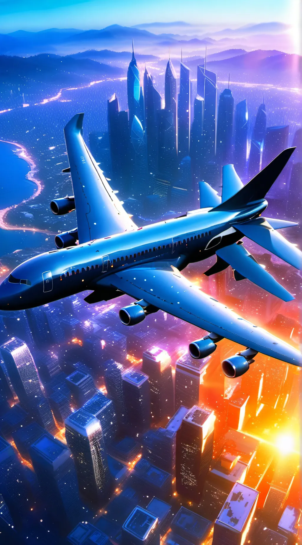 ai character: Time Plane background