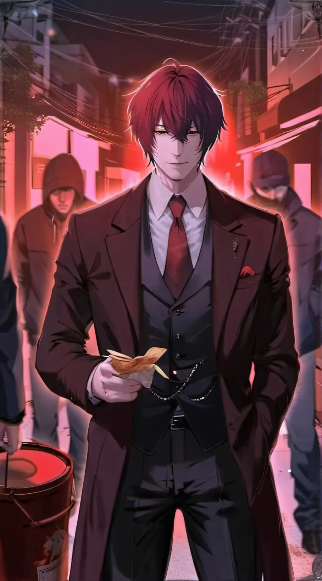 ai character: Dazai the boss background