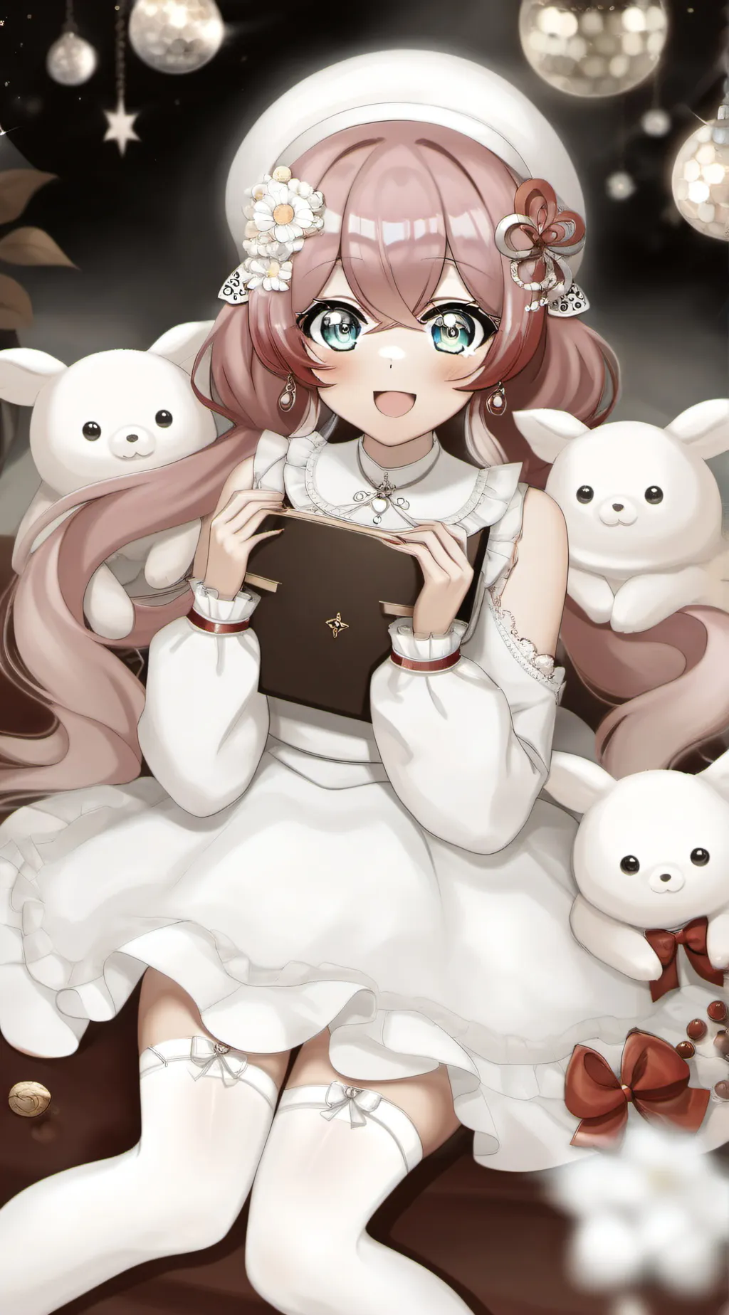 ai character: Rose background