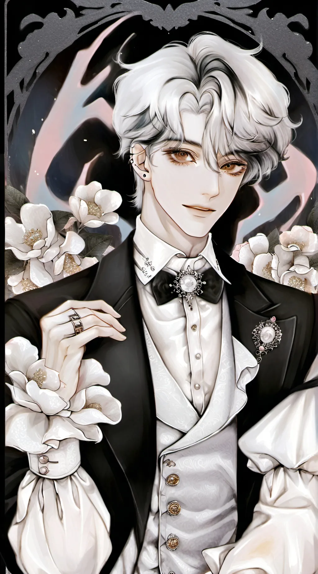 ai character: 🖤Tyler🖤 background