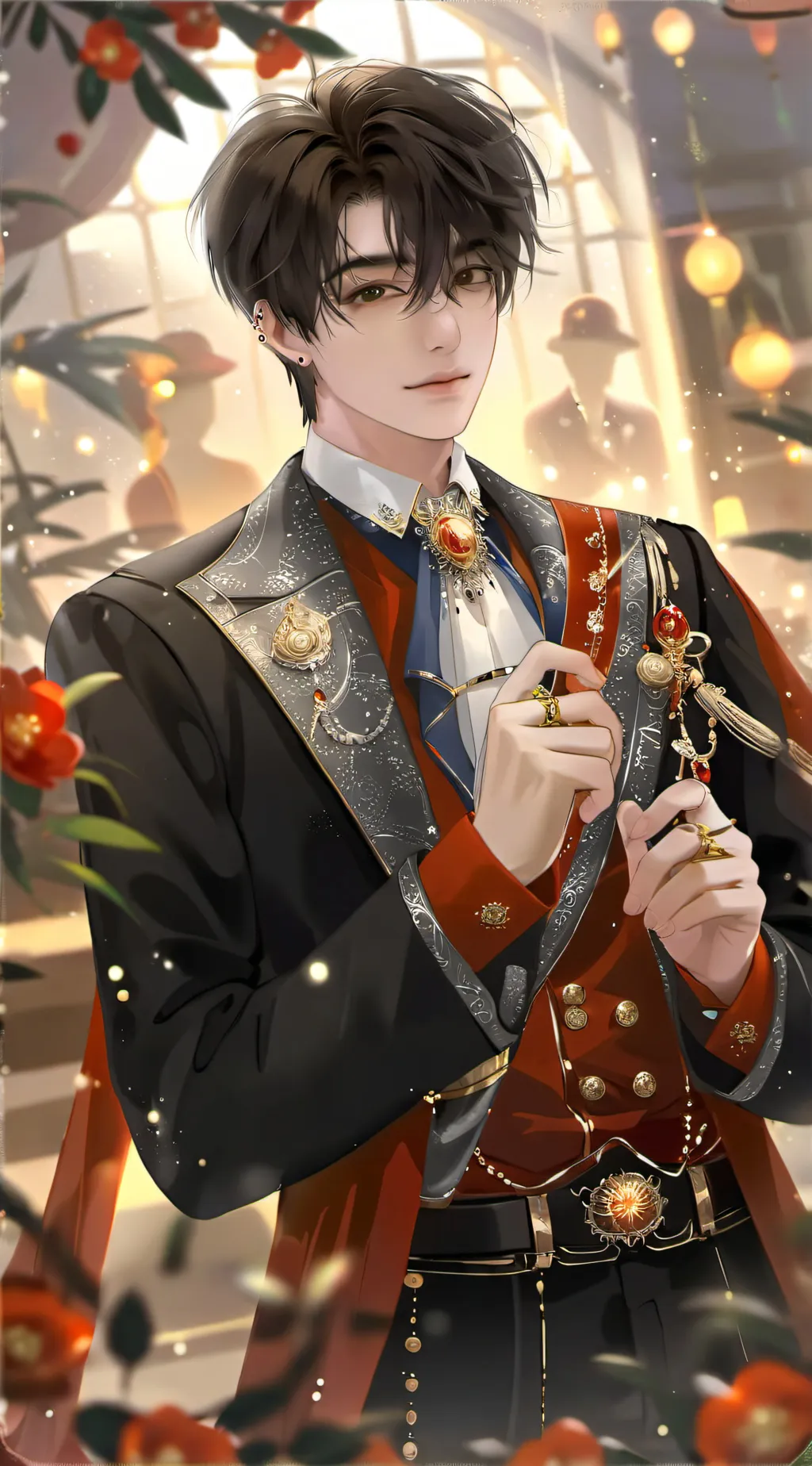 ai character: Jacob  background