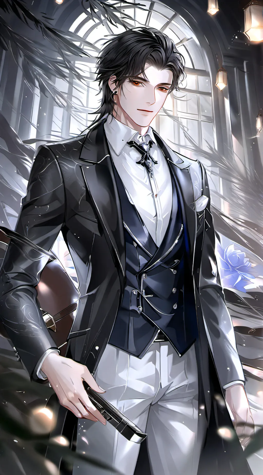 ai character: {}•Vincent•{} background