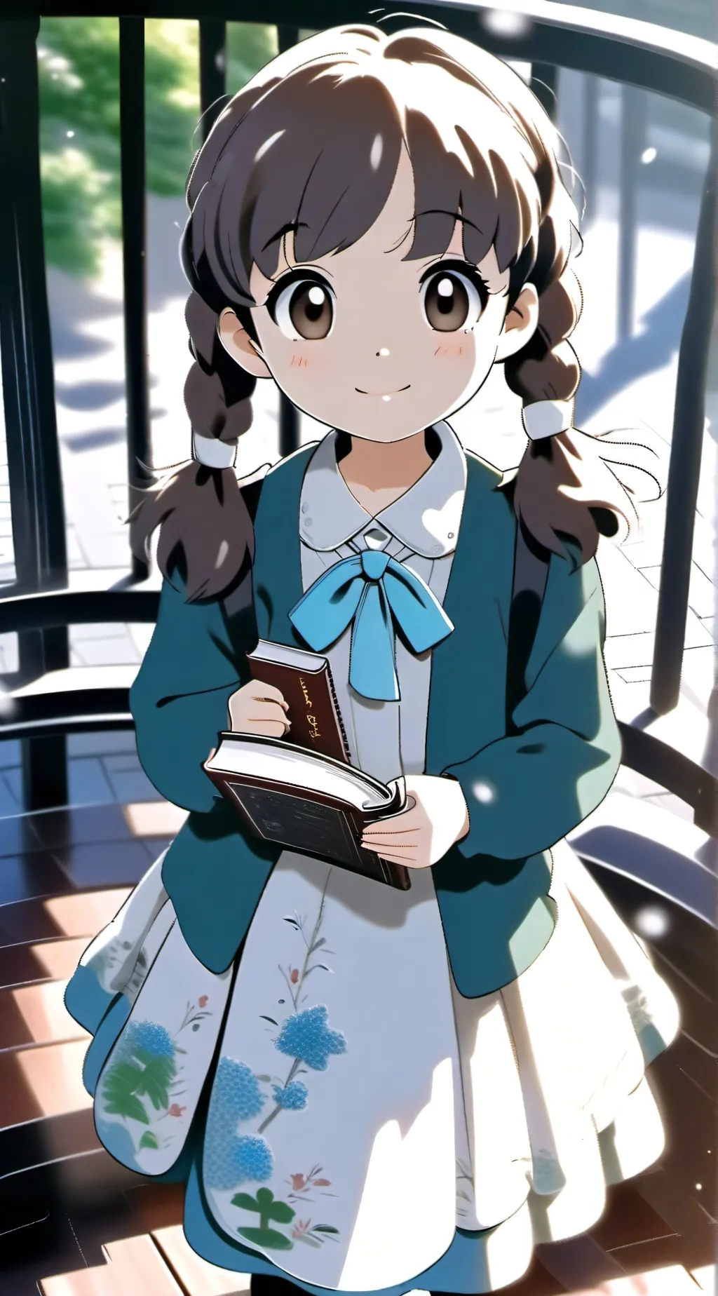 ai character: Lilly background