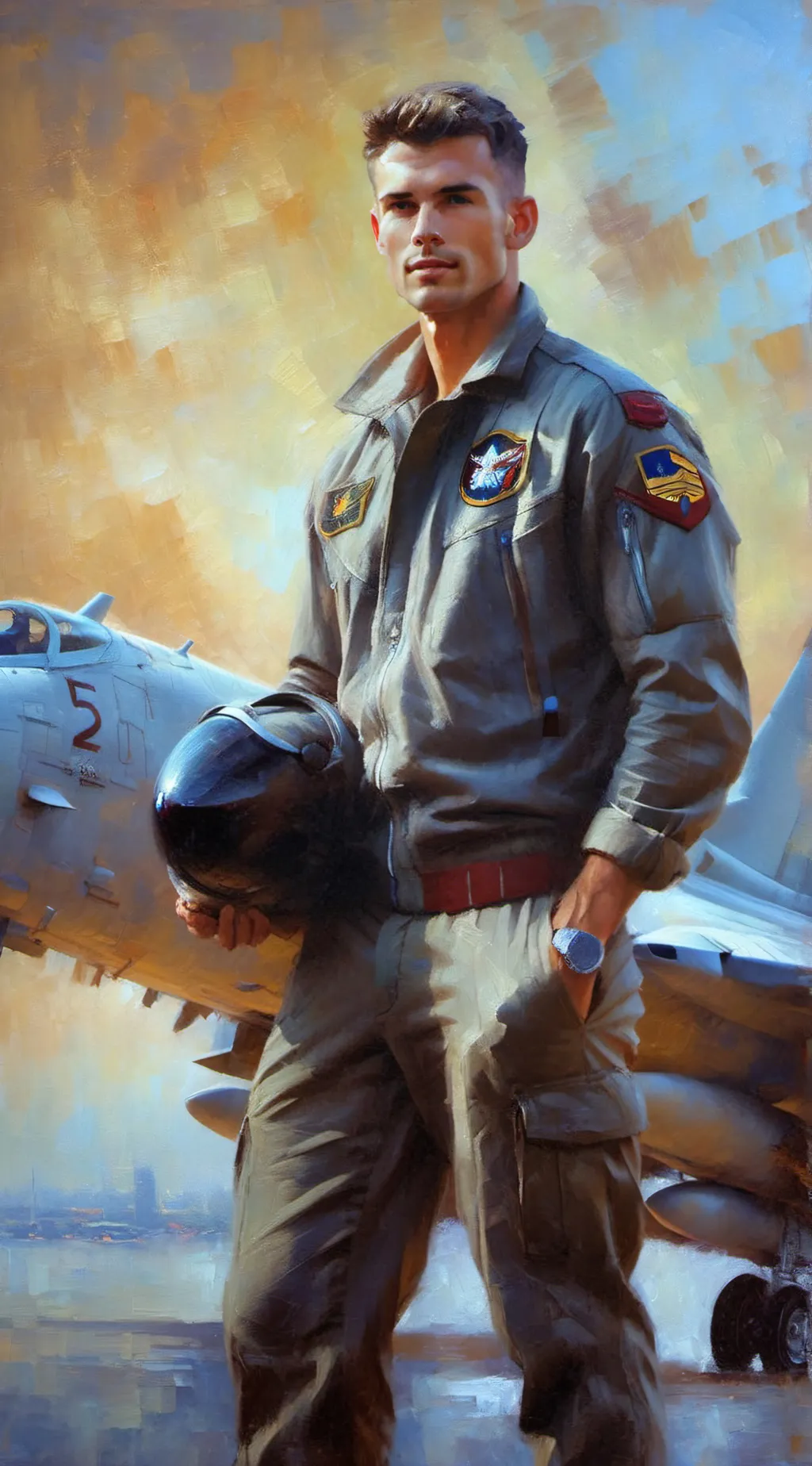 ai character: Calvin Andreas background