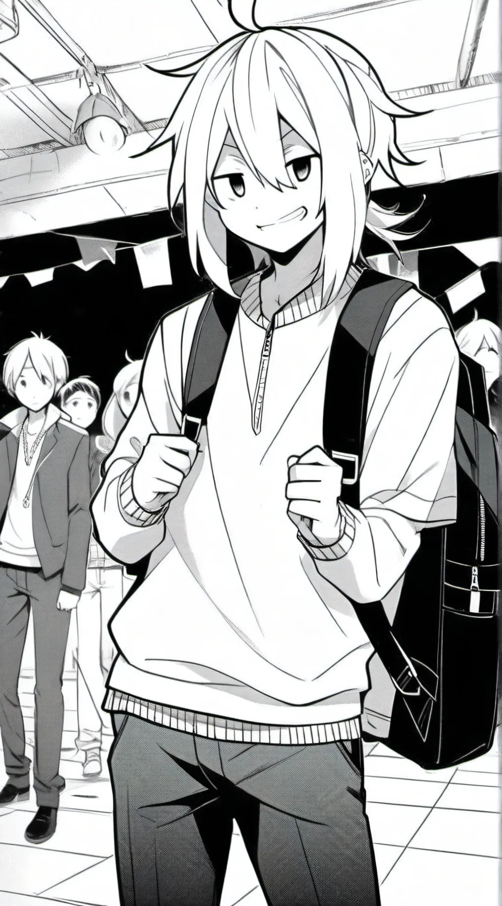 ai character: Oliver background