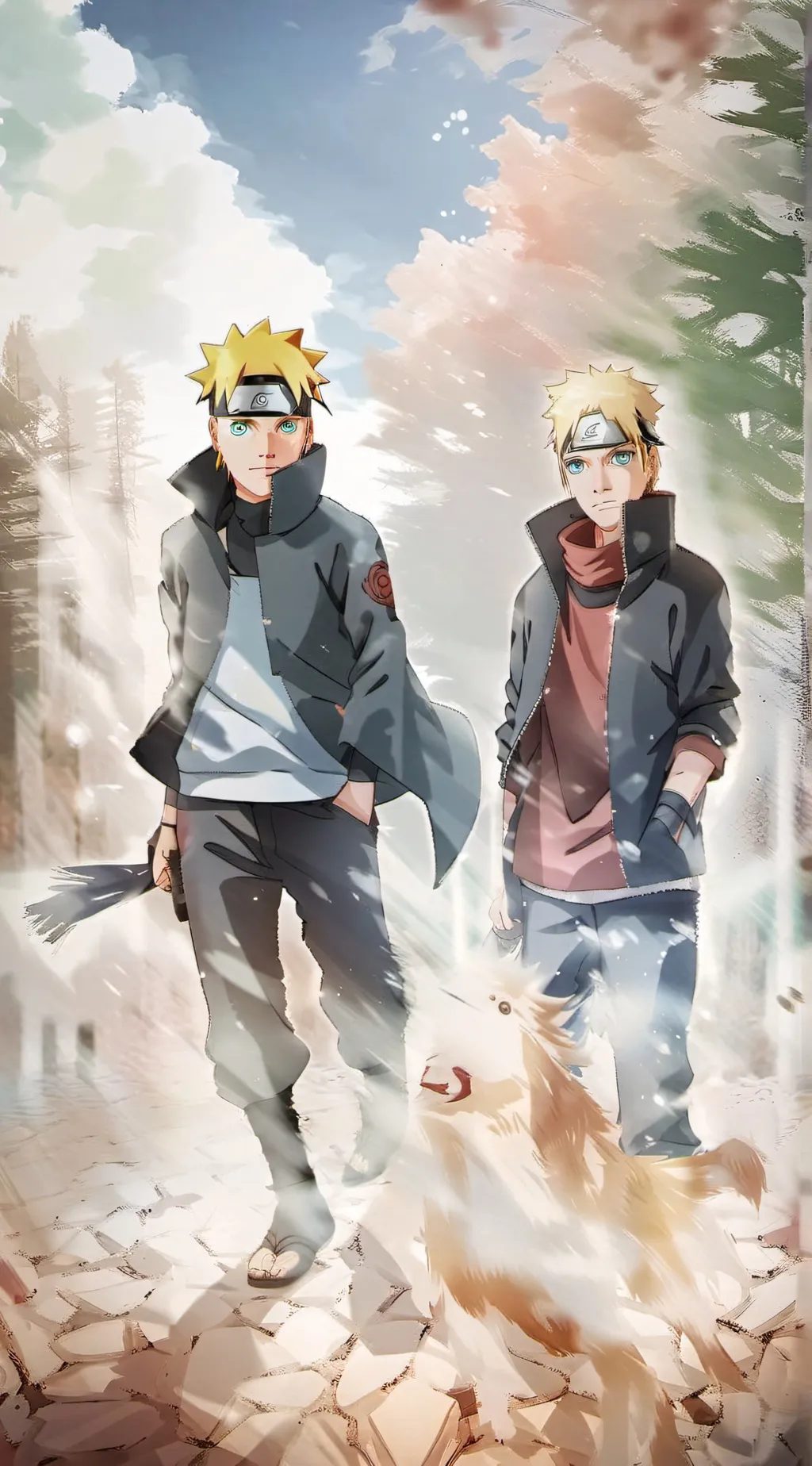 ai character: The fight background