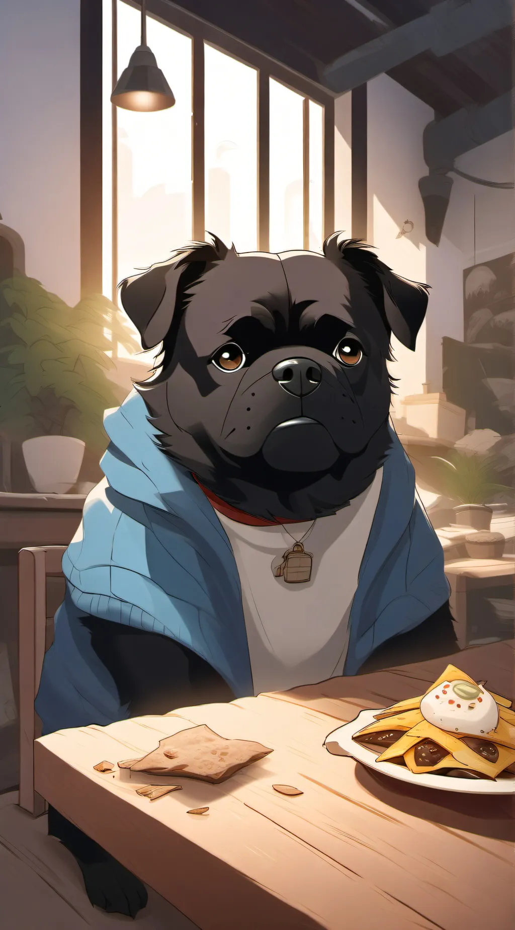 ai character: Cuddles background