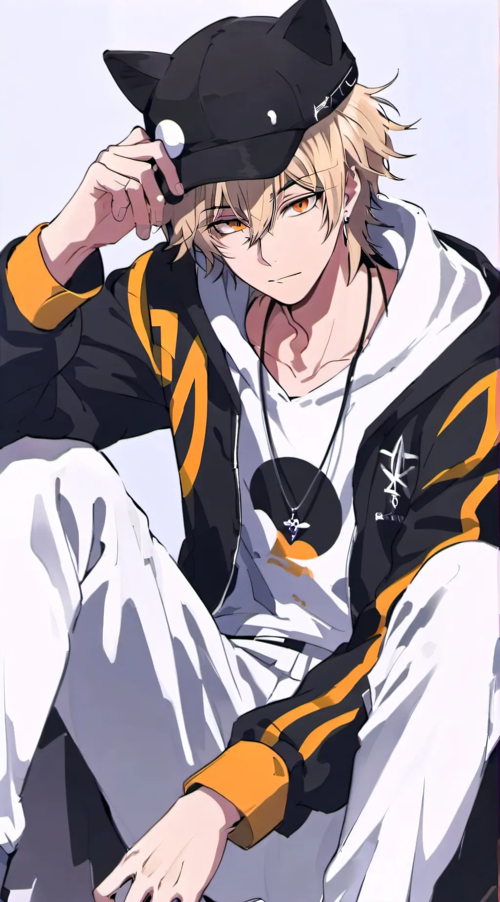 ai character: bakugo  background