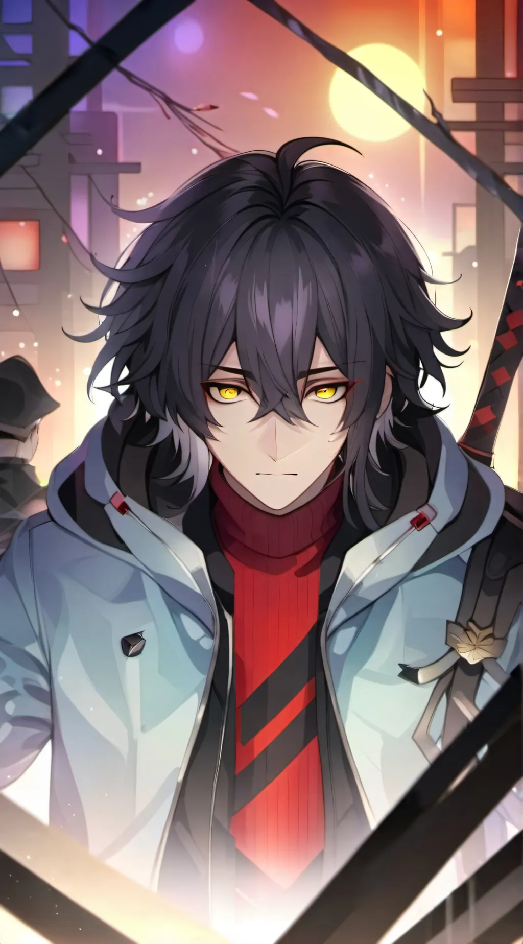 ai character: Sky background