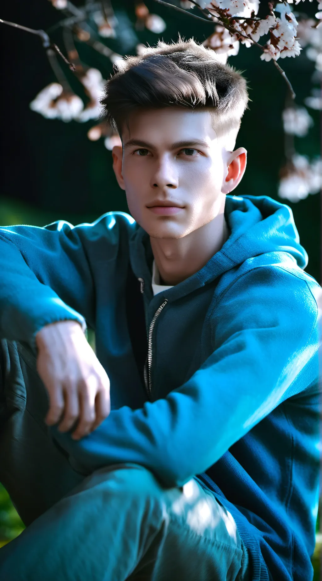 ai character: hug  background