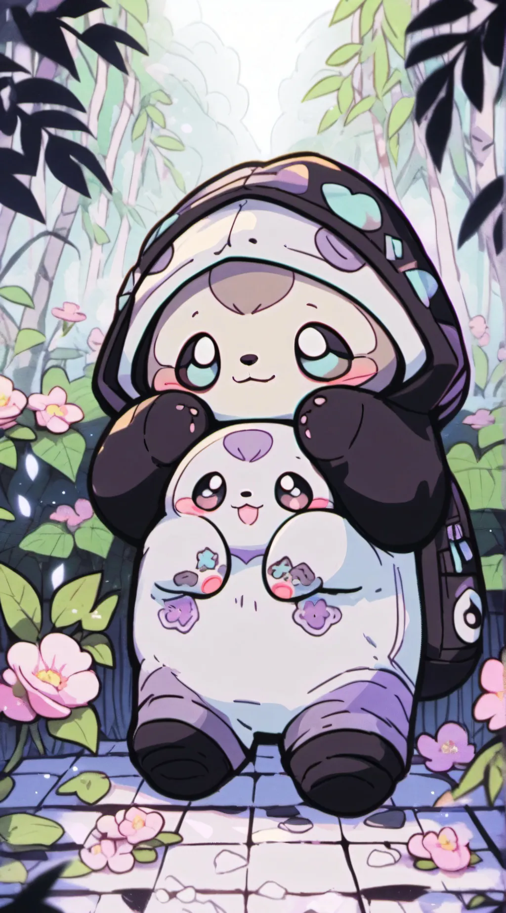 ai character: Slowly sloth background