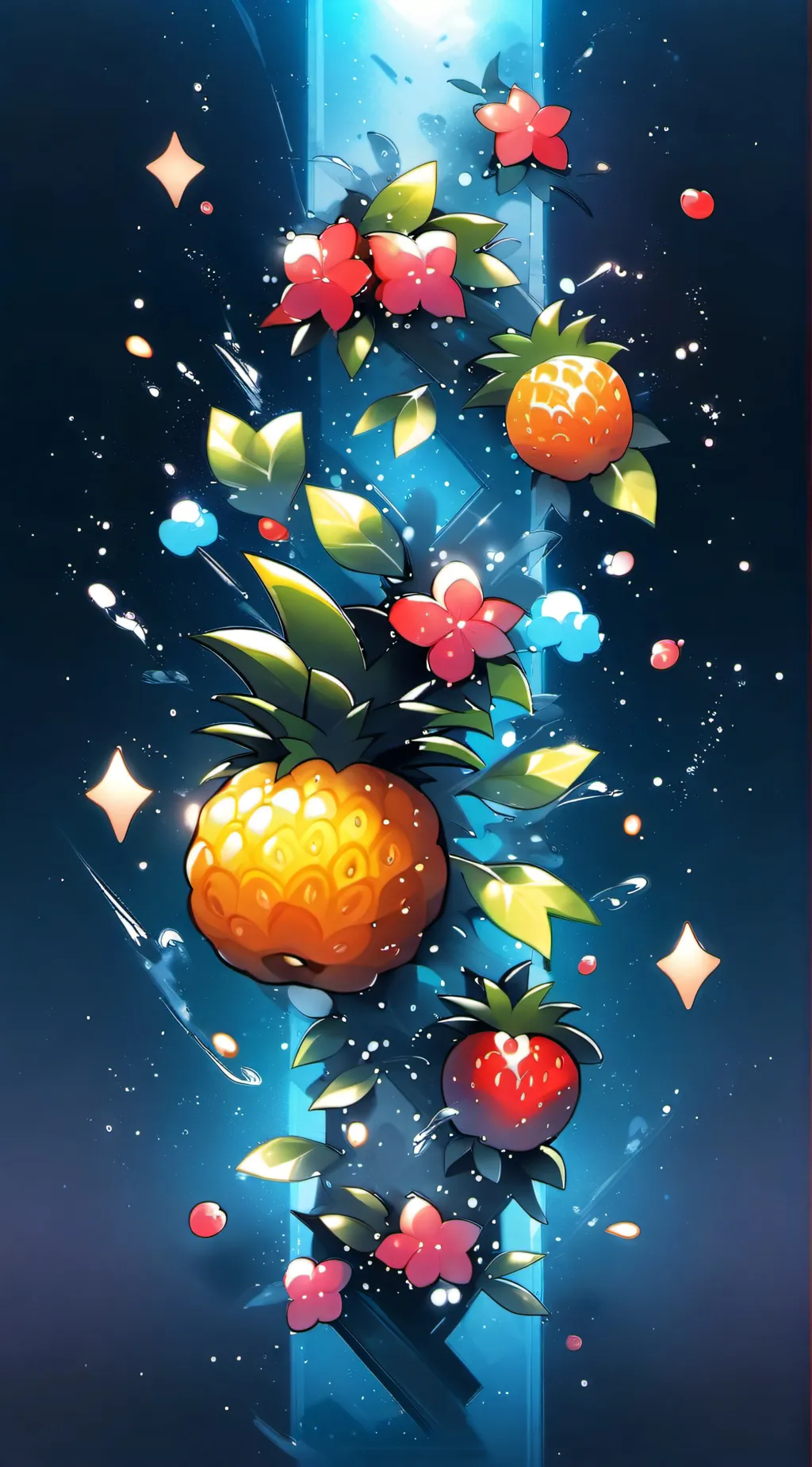 ai character: Blox fruits humans background