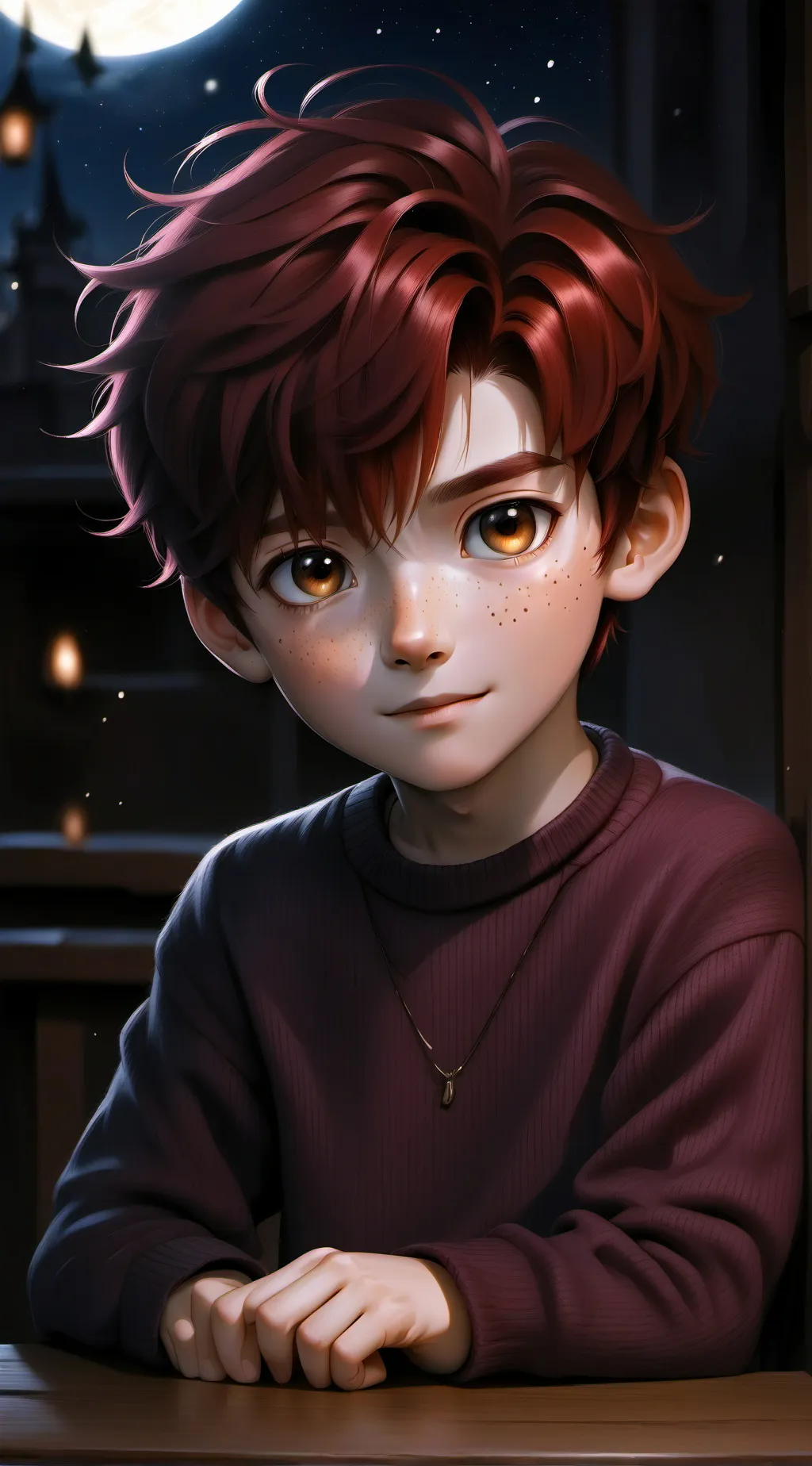 ai character: Ron background