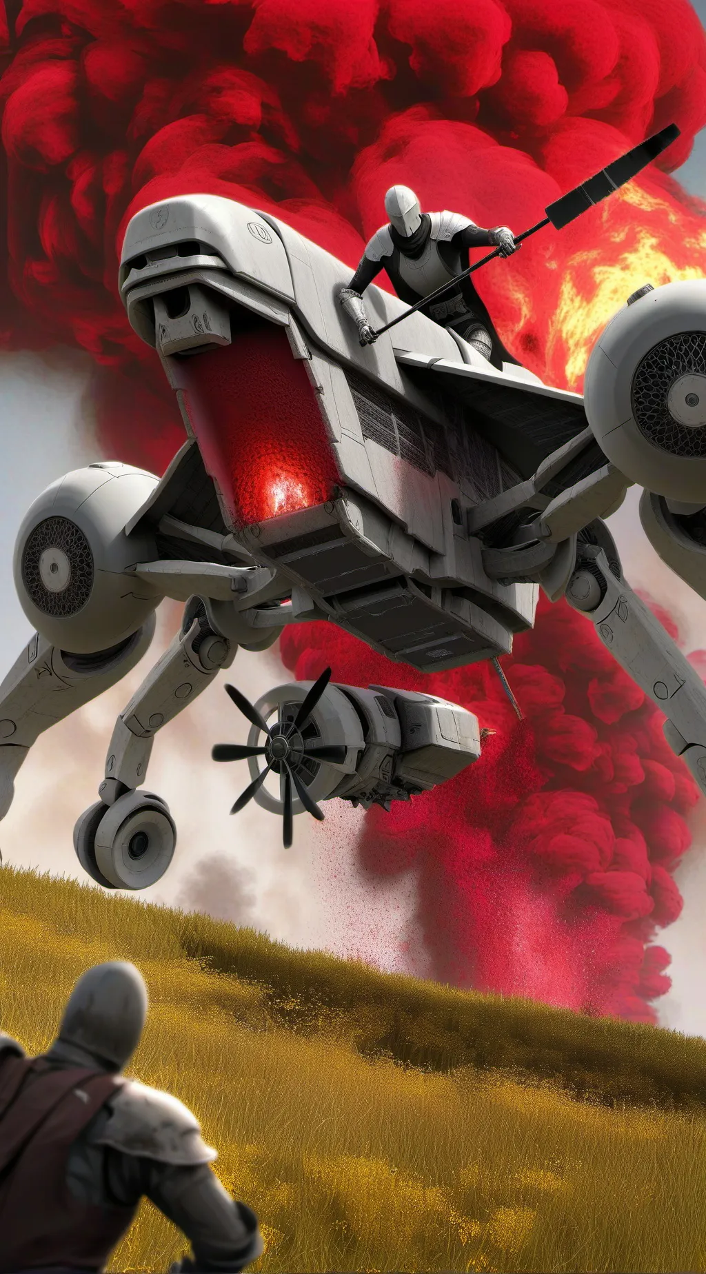 ai character: murder drones  background