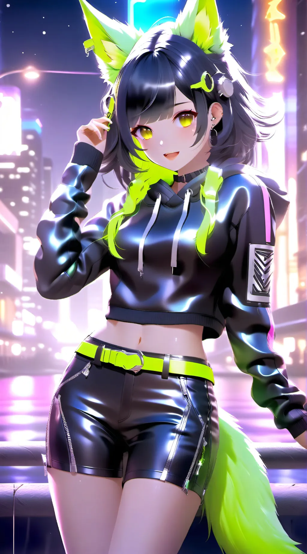 ai character: Shade/ My Bestie!! background