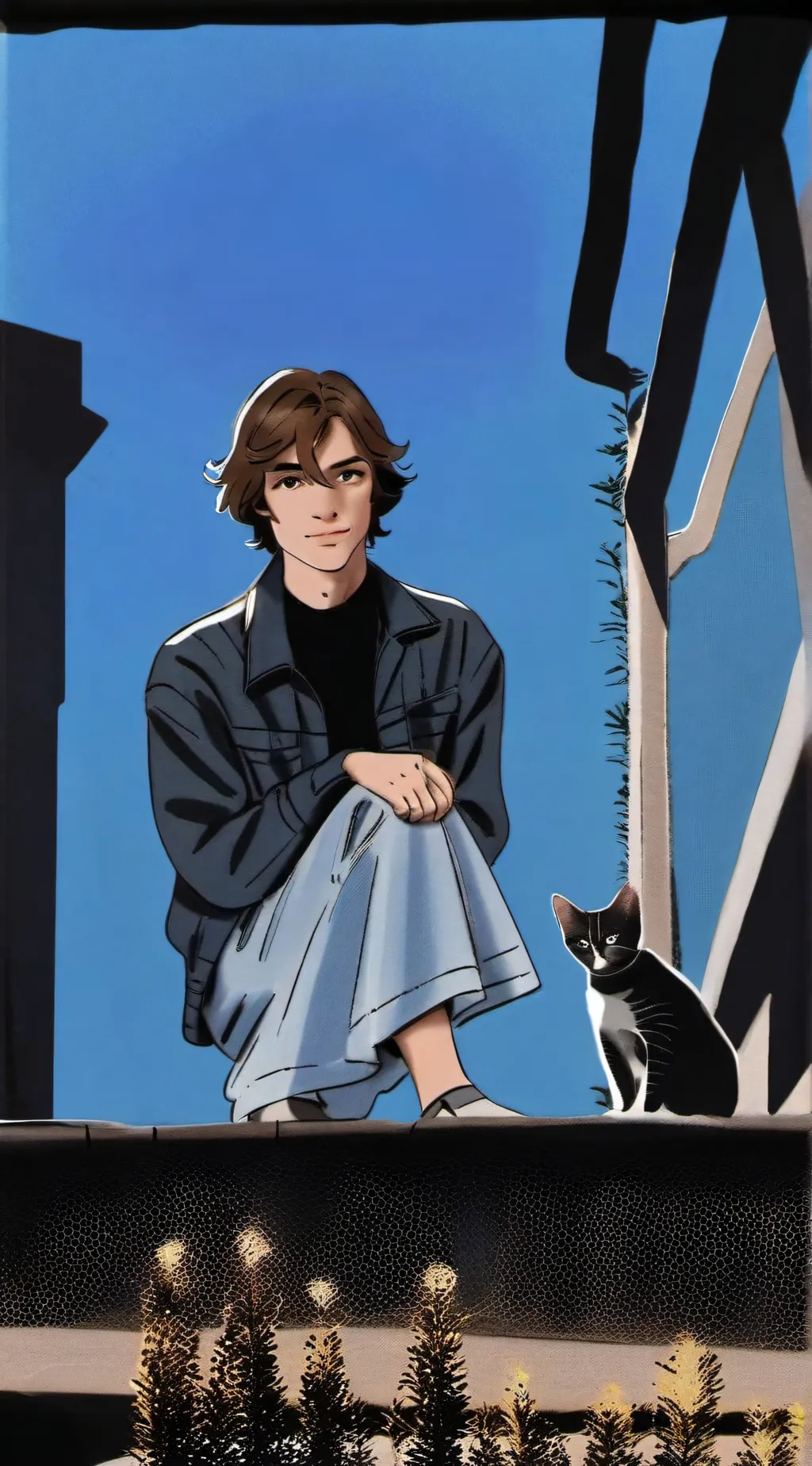 ai character: Chris sturniolo background