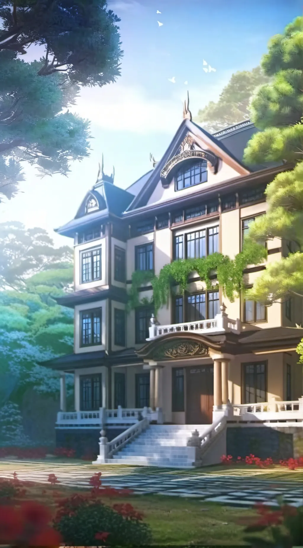 ai character: Demon slayer background