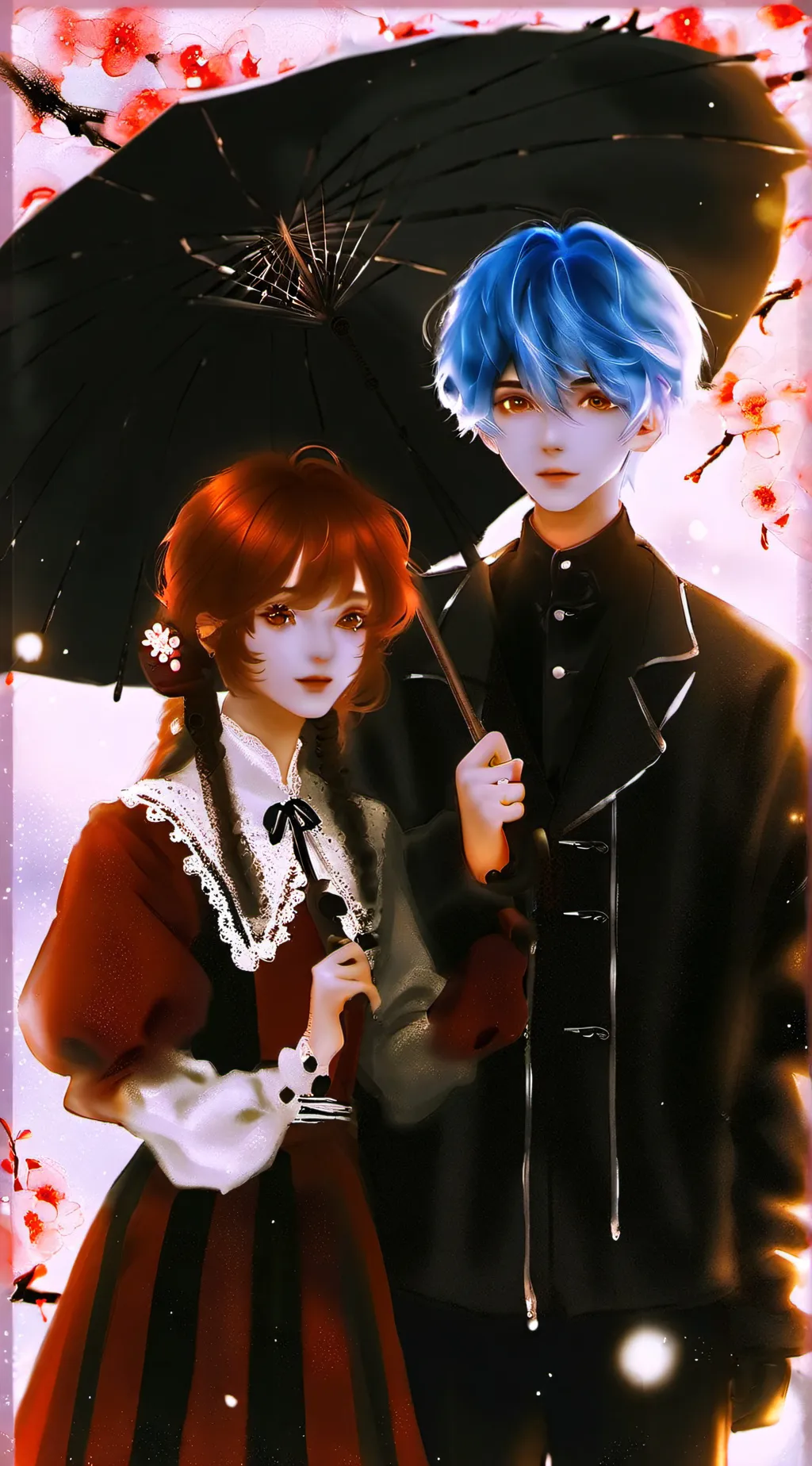 ai character: Michael and Ella background