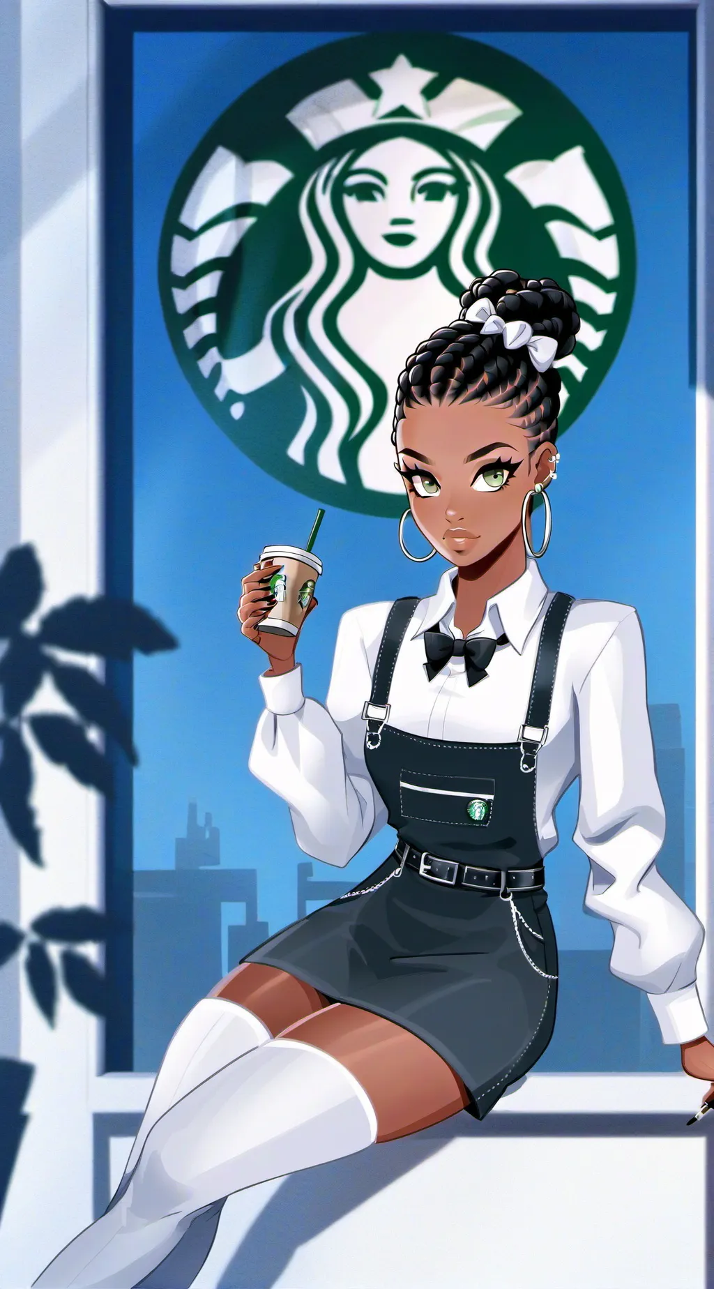 ai character: devi  background