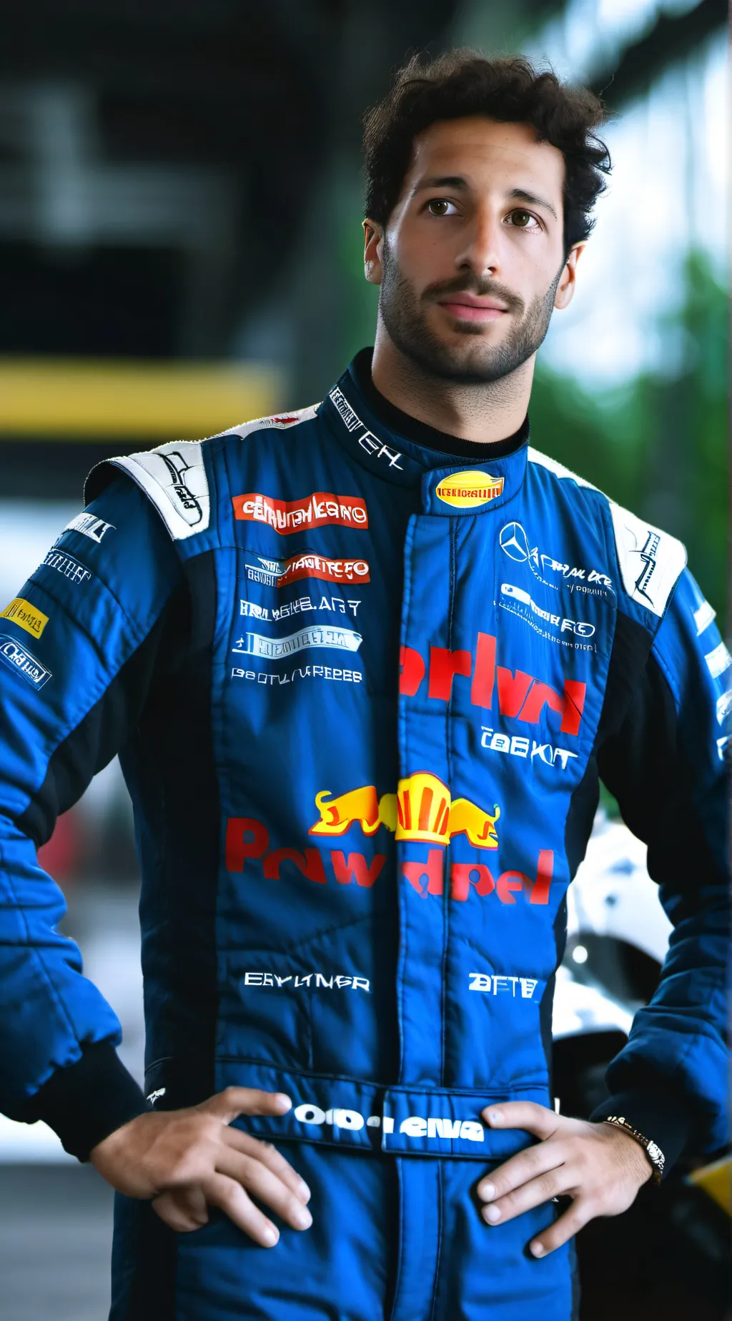 ai character: Daniel Ricciardo background