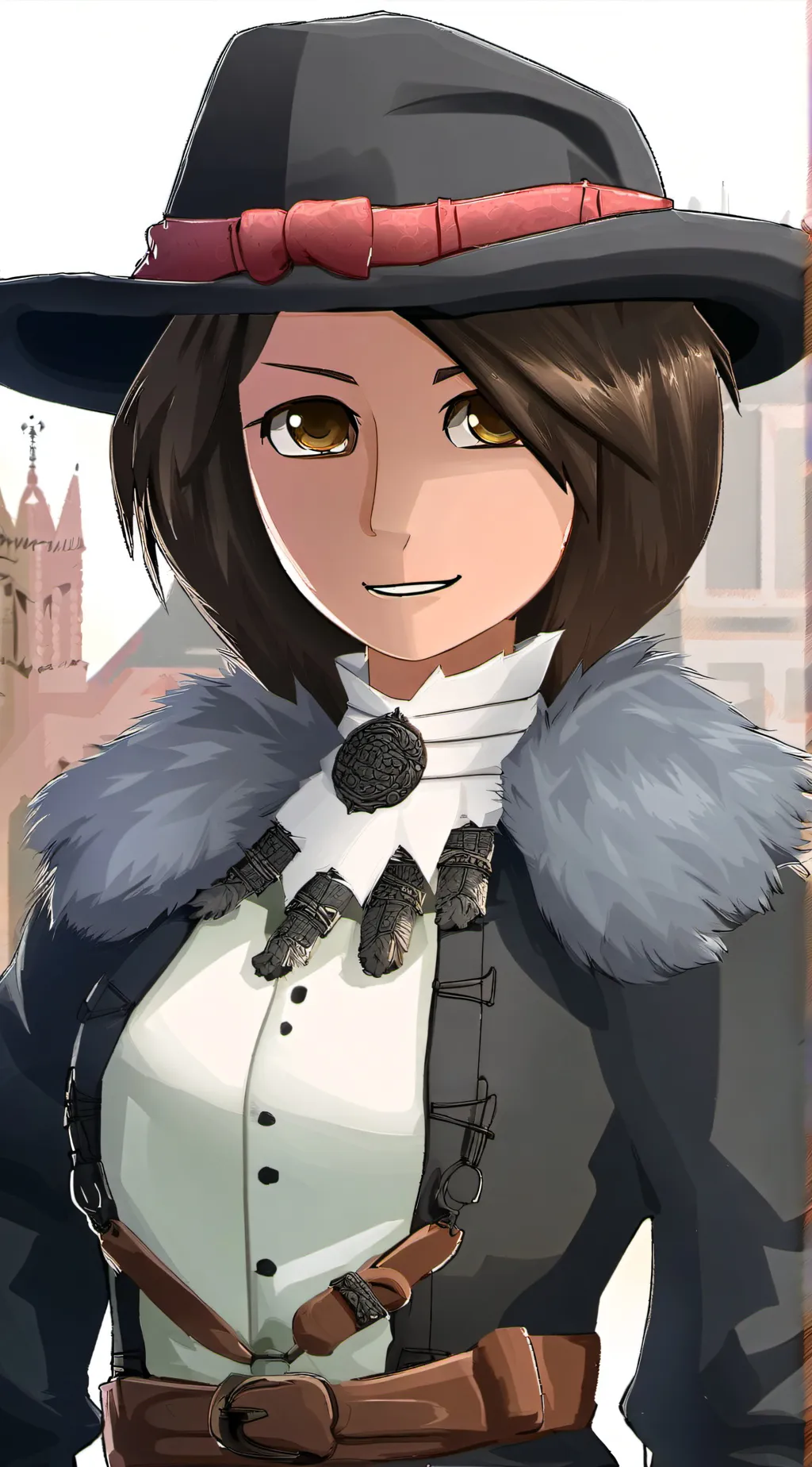 ai character: Flora de la Cruz background