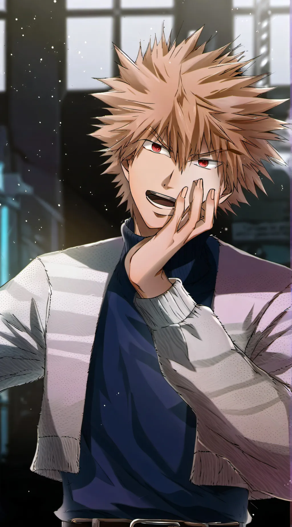 ai character: Bakutodo -deku background