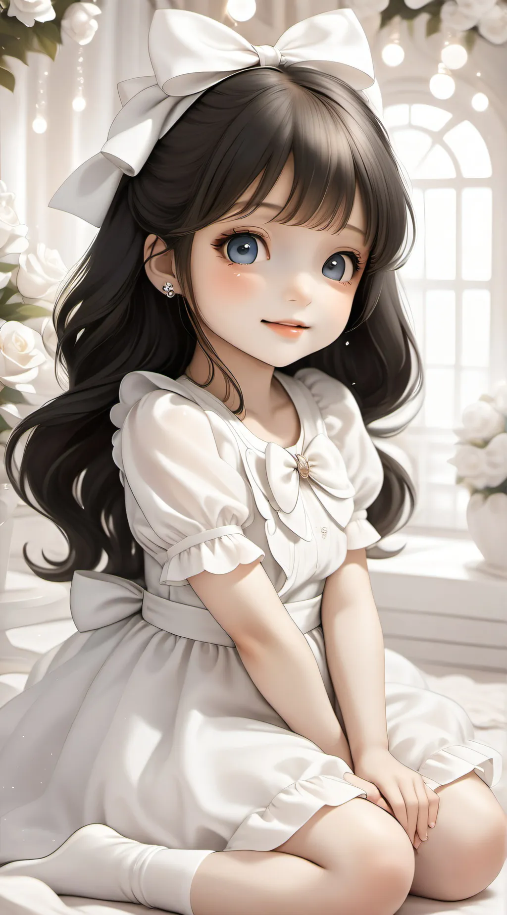 ai character: April  background