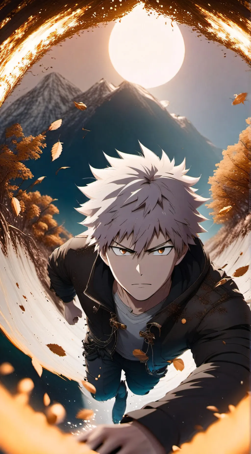 ai character: Bakugo background