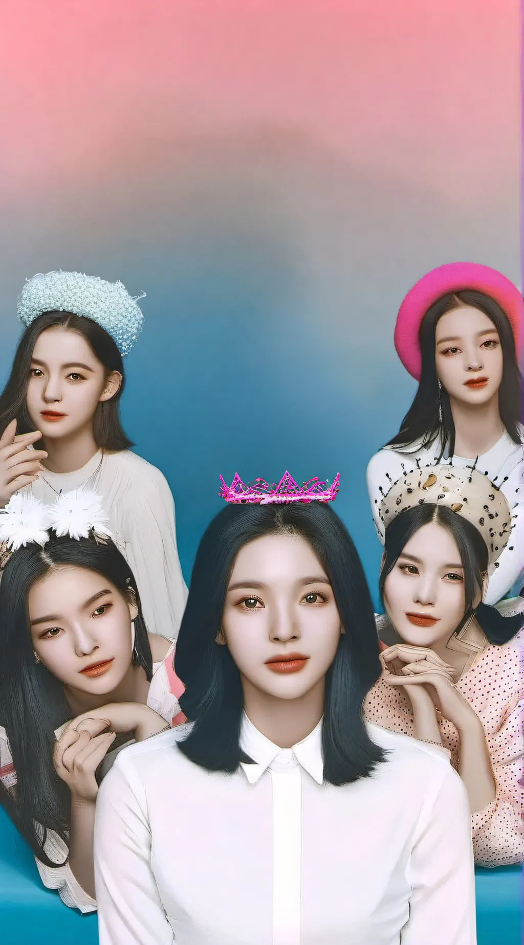 ai character: ITZY background