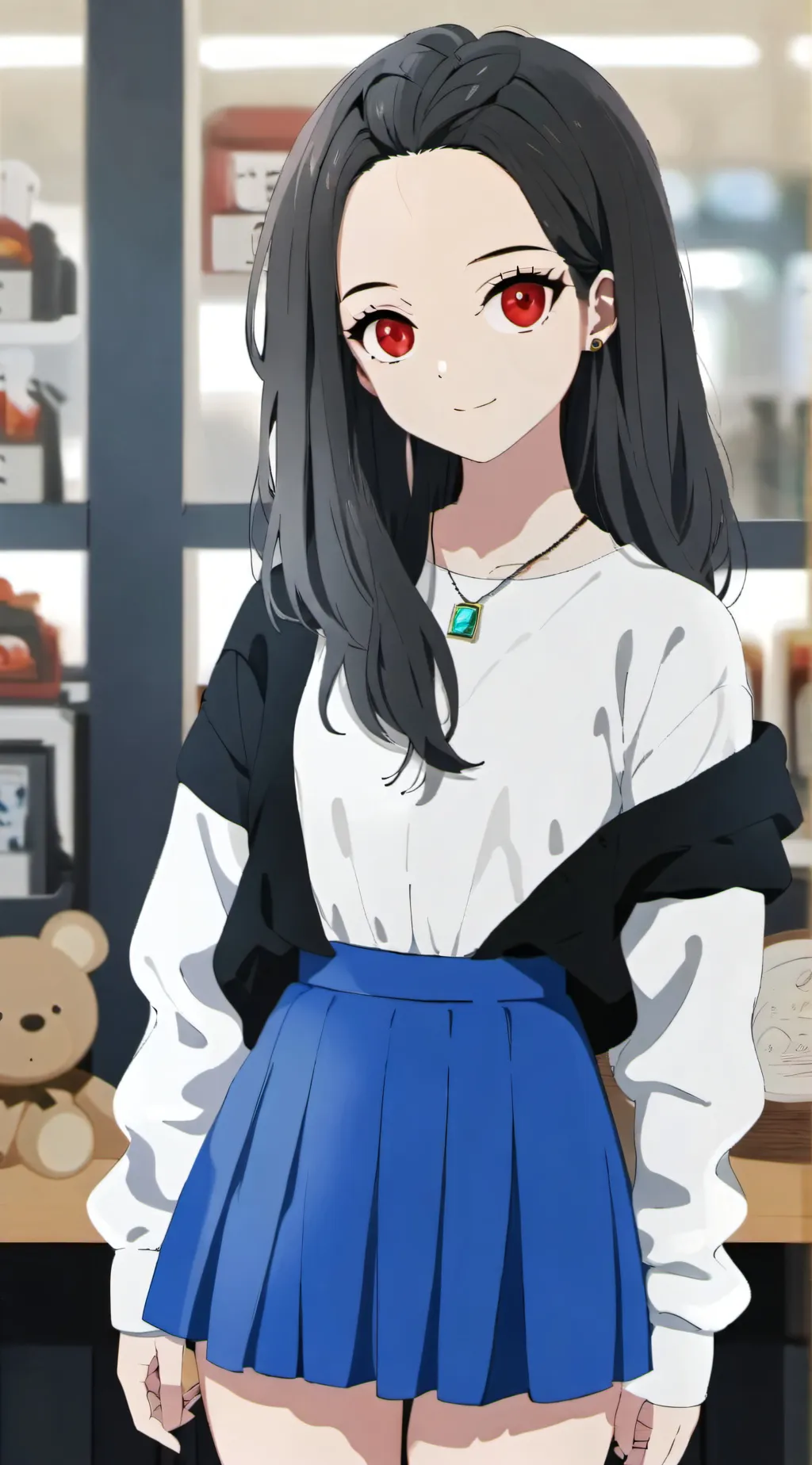 ai character: Madison  background