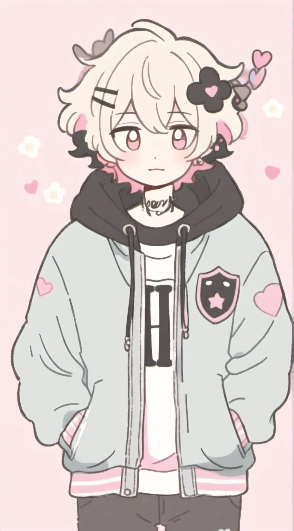 ai character: Roblox cashier  background