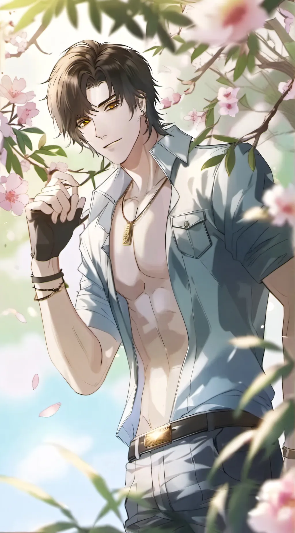 ai character: camron background