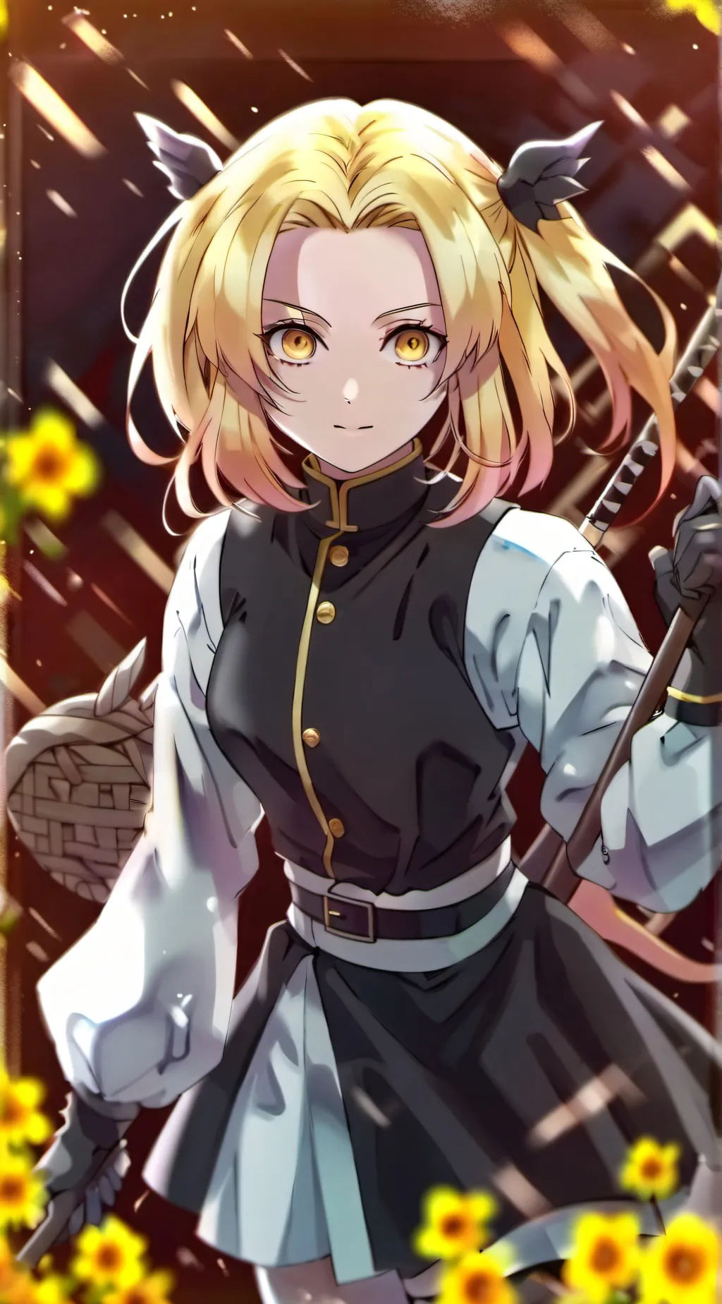 ai character: demon slayer background