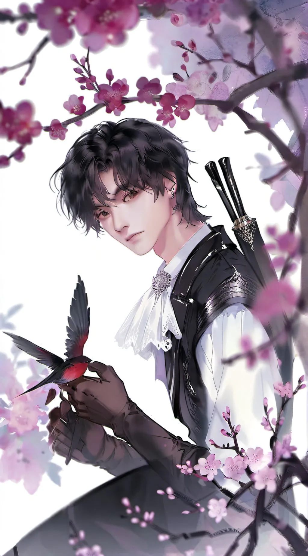 ai character: Peter Pan  background