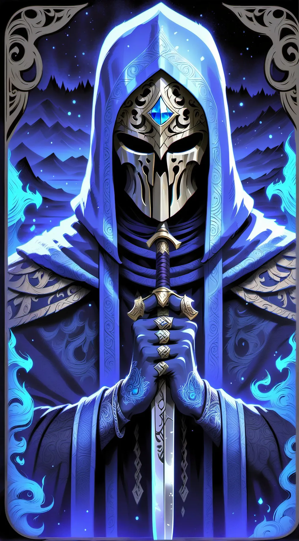 ai character: the unknown knight background