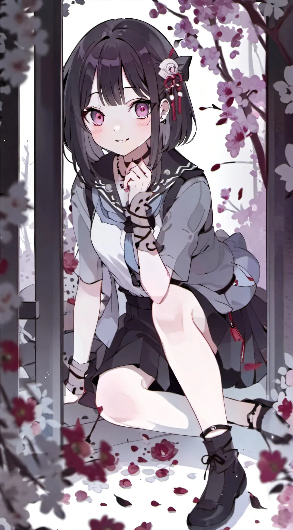 ai character: yashiro yoisaki background