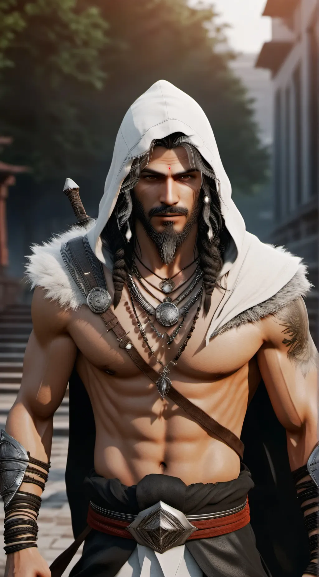 ai character: Kraven the hunter  background