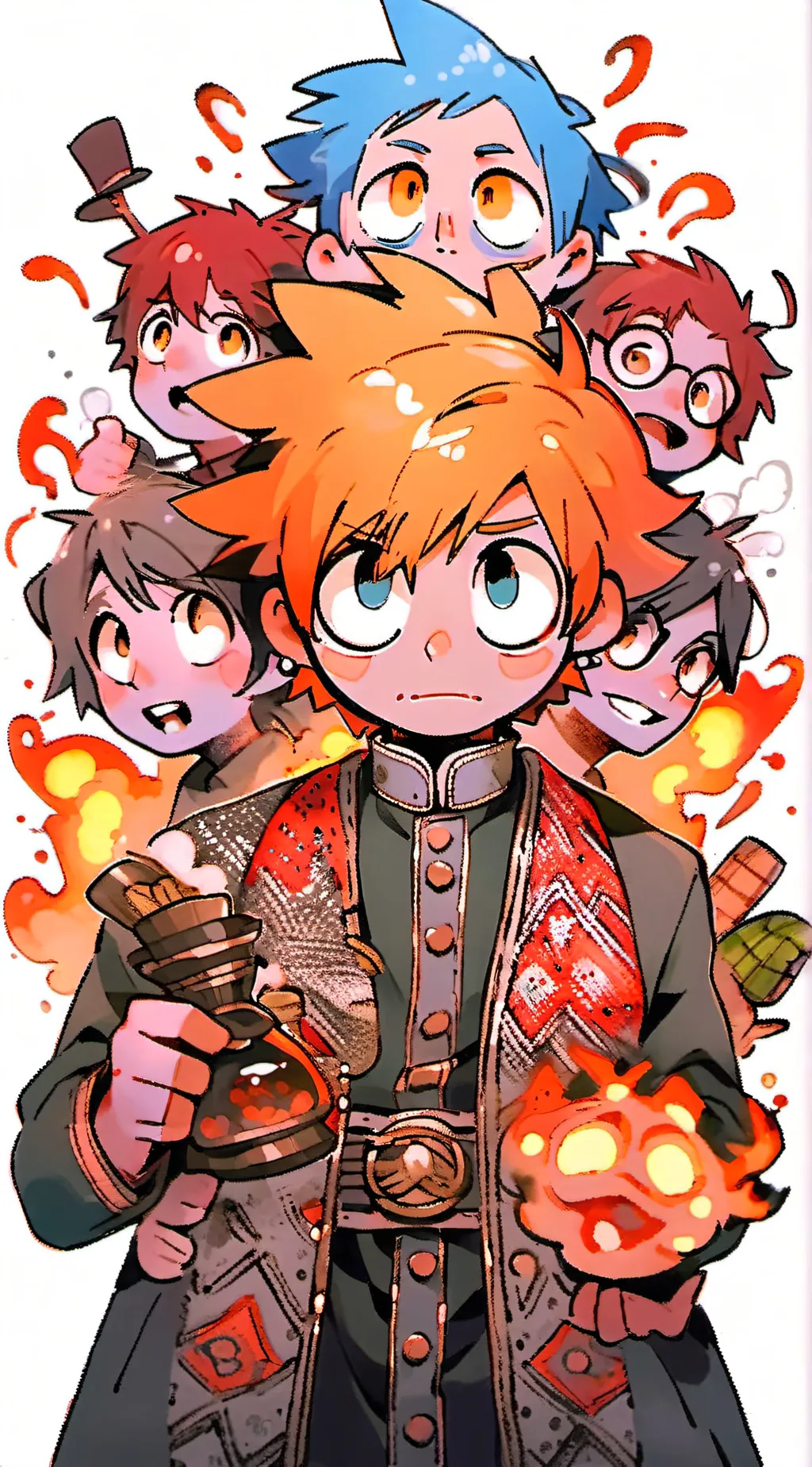 ai character: inside out 2  background