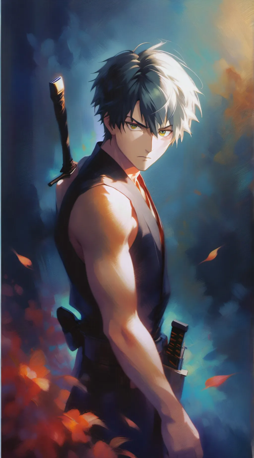 ai character: wimd breaker background