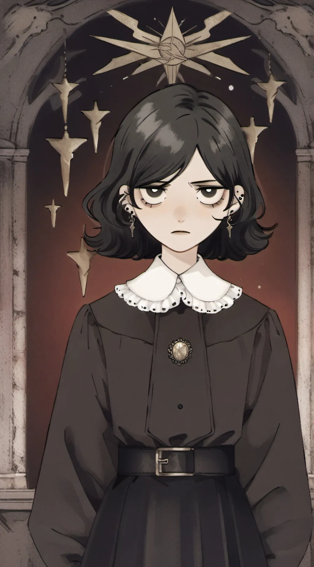 ai character: lunar  background