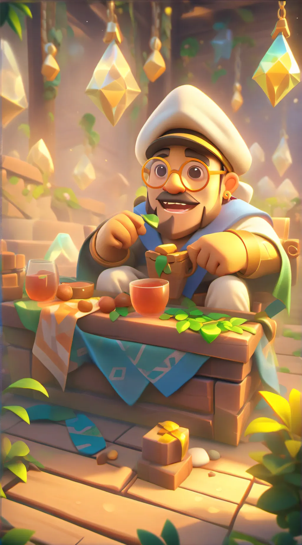 ai character: childhood background