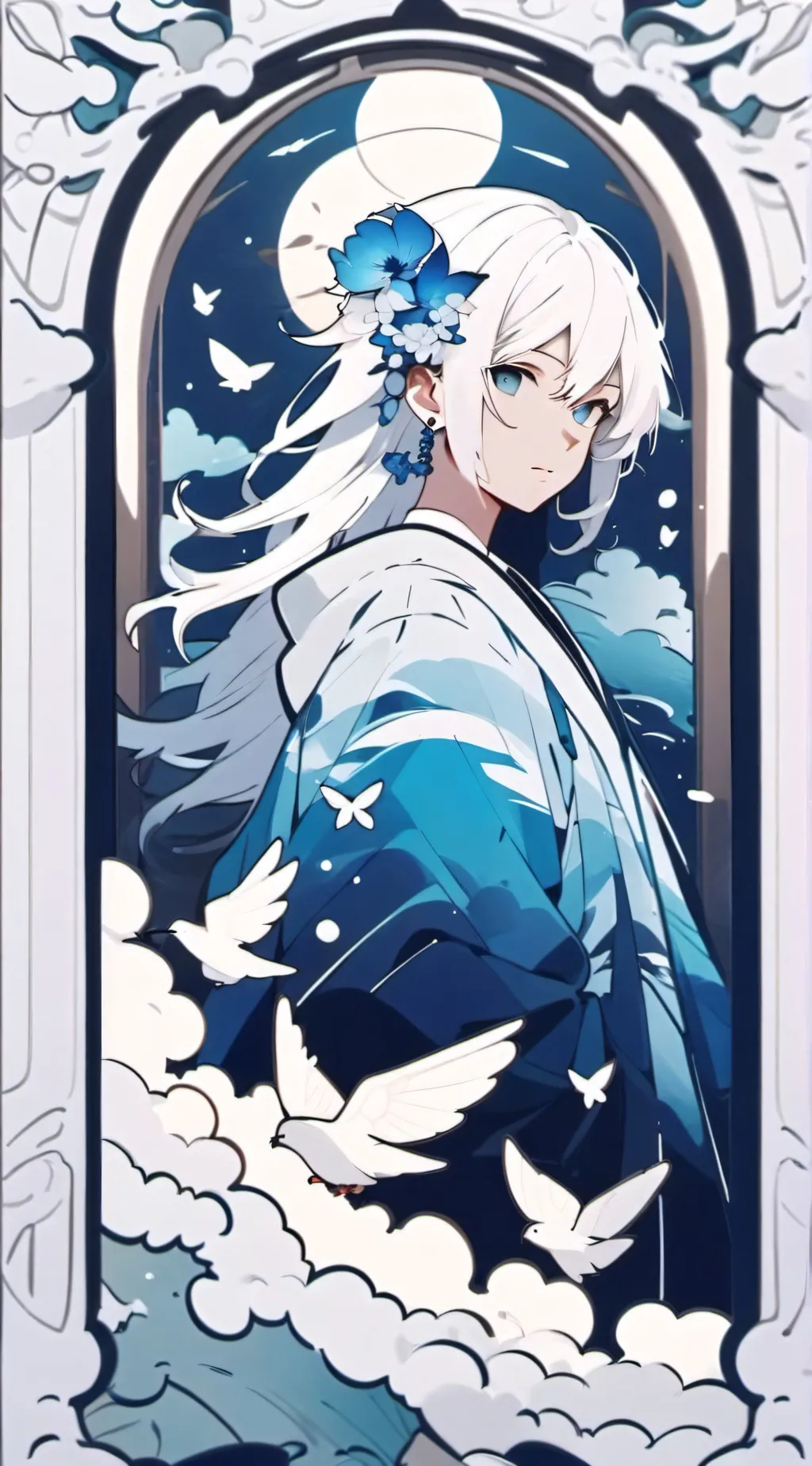 ai character: Rose  background