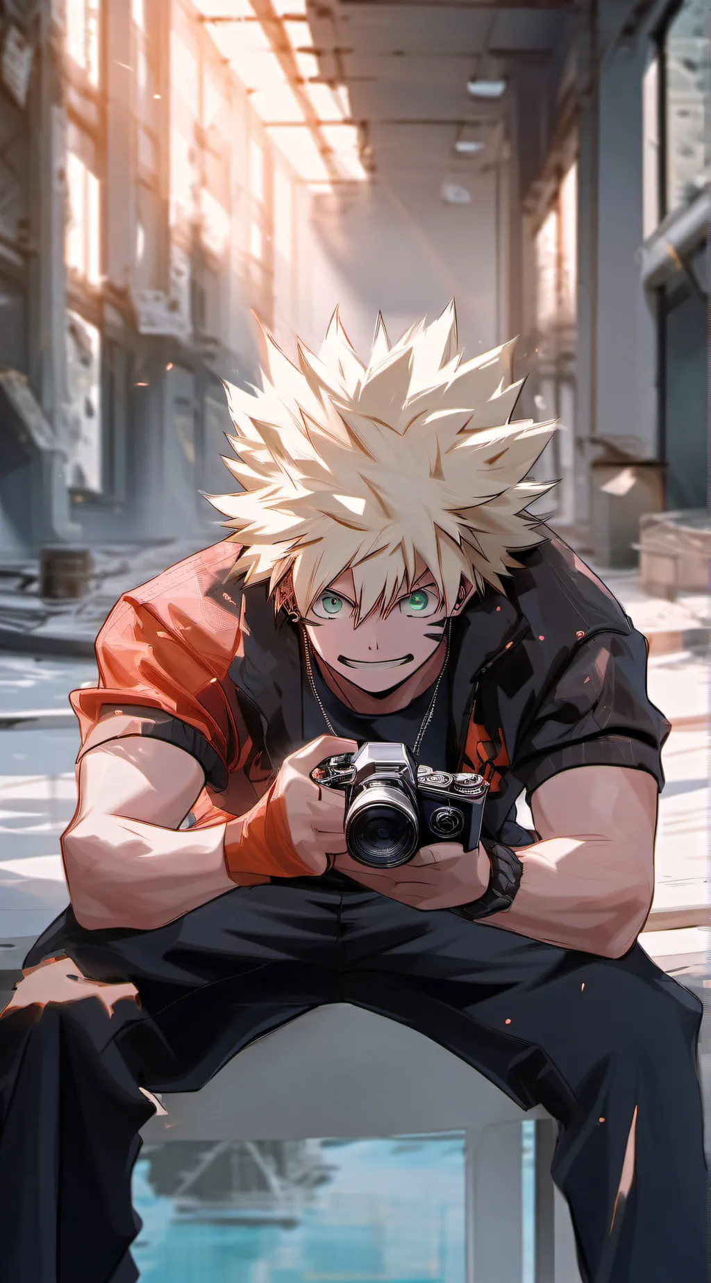 ai character: Bakugo background